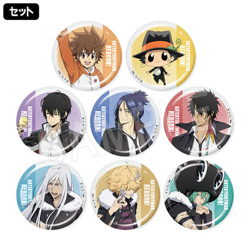 『家庭教師ヒットマンREBORN!』トレーディンググリッター缶バッジ 待ち合わせver. 1SET/8個入り【BOX】